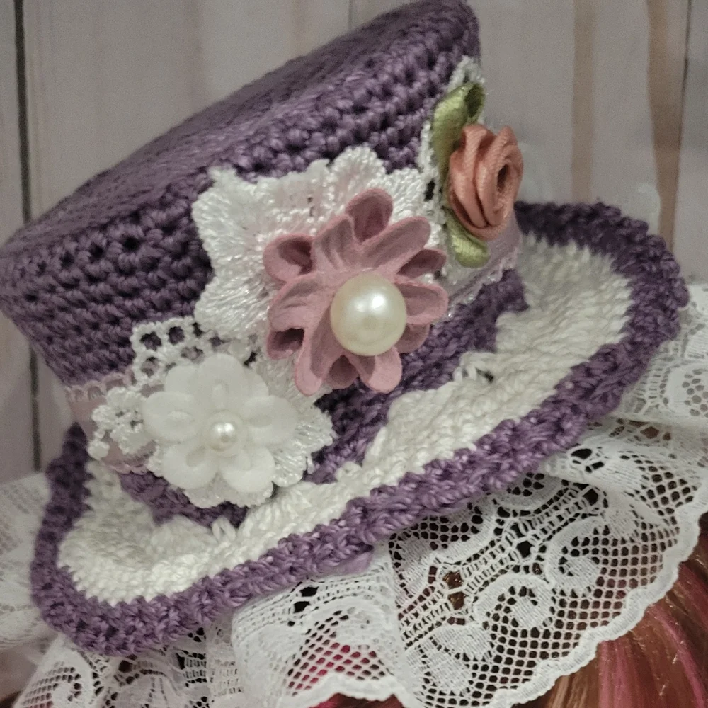 BLYTHE doll with Crochet Dress And Hat - Picture 7 of 11